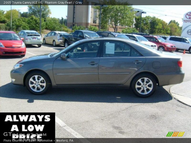 Phantom Gray Pearl / Gray 2005 Toyota Camry XLE V6