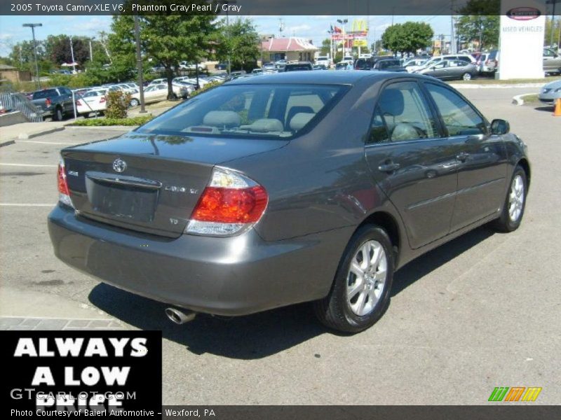 Phantom Gray Pearl / Gray 2005 Toyota Camry XLE V6
