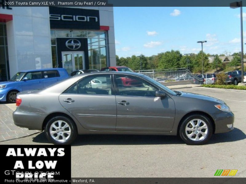 Phantom Gray Pearl / Gray 2005 Toyota Camry XLE V6