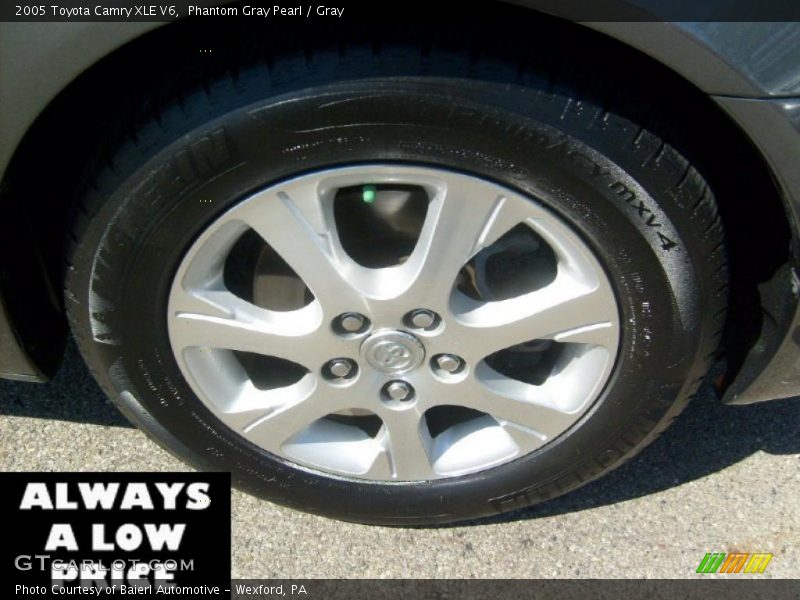 Phantom Gray Pearl / Gray 2005 Toyota Camry XLE V6