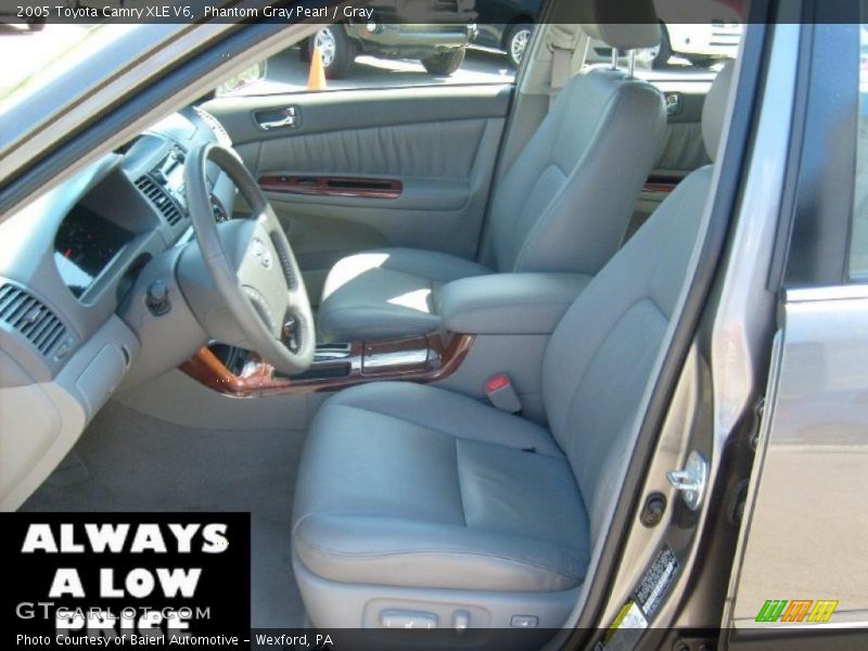Phantom Gray Pearl / Gray 2005 Toyota Camry XLE V6
