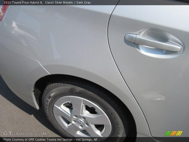 Classic Silver Metallic / Dark Gray 2010 Toyota Prius Hybrid III