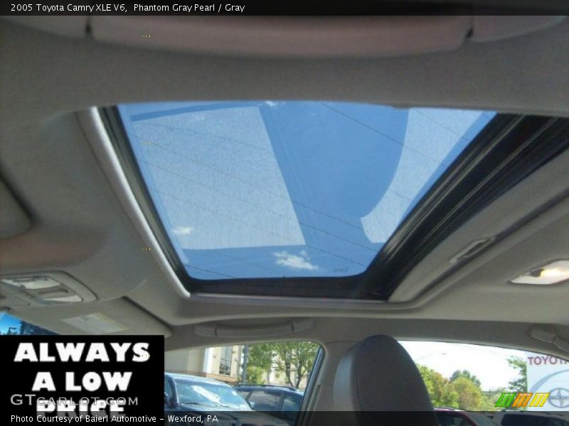 Phantom Gray Pearl / Gray 2005 Toyota Camry XLE V6