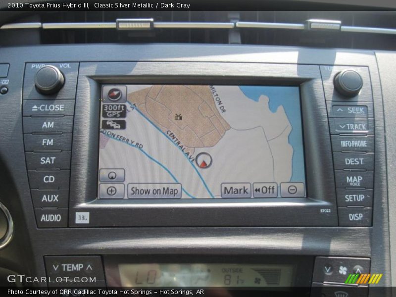 Classic Silver Metallic / Dark Gray 2010 Toyota Prius Hybrid III
