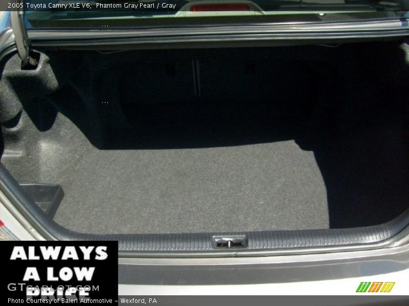 Phantom Gray Pearl / Gray 2005 Toyota Camry XLE V6