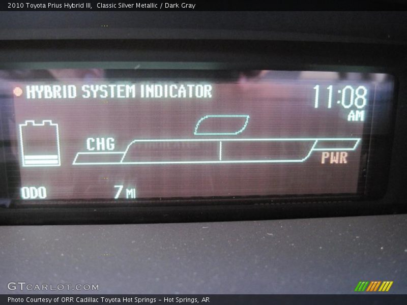 Classic Silver Metallic / Dark Gray 2010 Toyota Prius Hybrid III