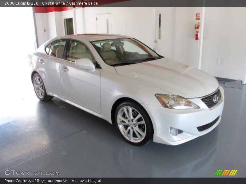 Crystal White / Cashmere Beige 2006 Lexus IS 250