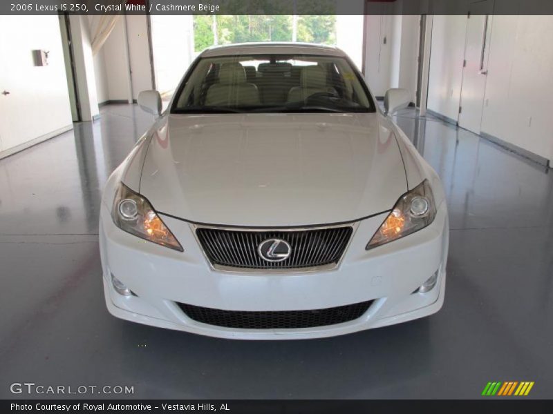 Crystal White / Cashmere Beige 2006 Lexus IS 250