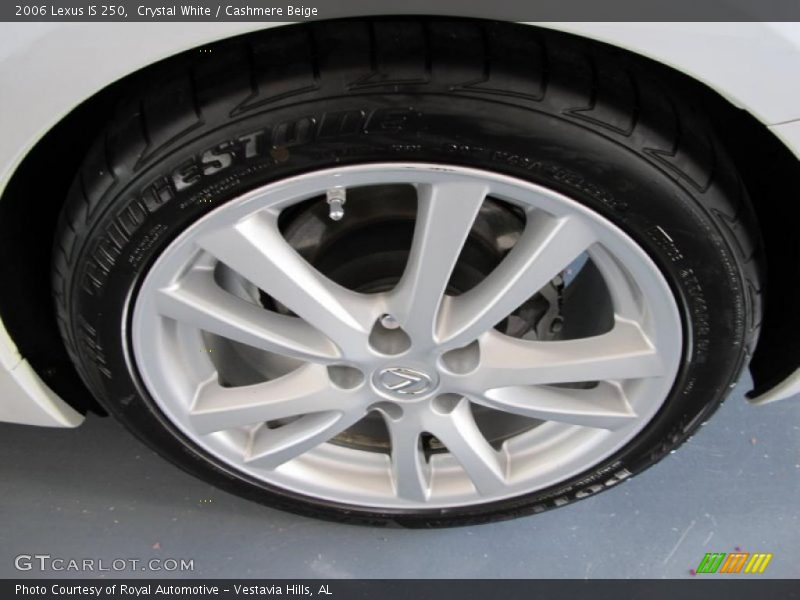 Crystal White / Cashmere Beige 2006 Lexus IS 250