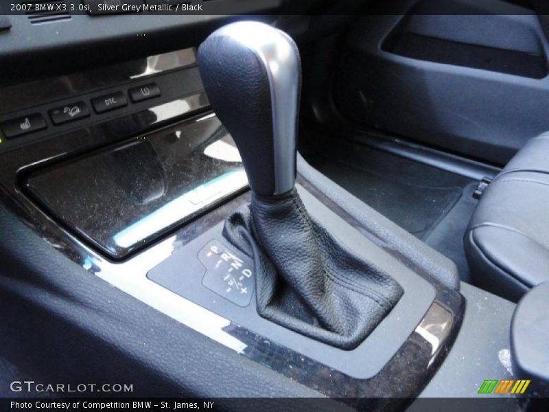 Silver Grey Metallic / Black 2007 BMW X3 3.0si