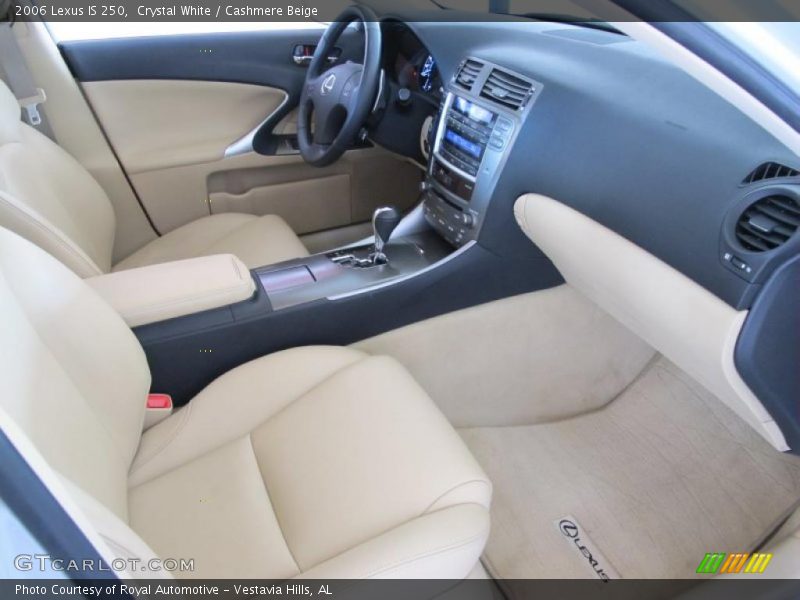 Crystal White / Cashmere Beige 2006 Lexus IS 250