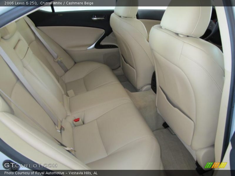 Crystal White / Cashmere Beige 2006 Lexus IS 250