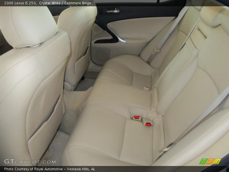 Crystal White / Cashmere Beige 2006 Lexus IS 250