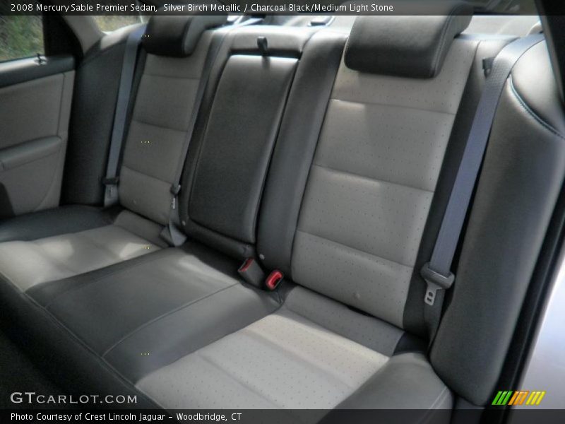 Silver Birch Metallic / Charcoal Black/Medium Light Stone 2008 Mercury Sable Premier Sedan