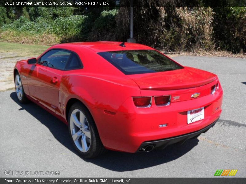 Victory Red / Black 2011 Chevrolet Camaro SS/RS Coupe