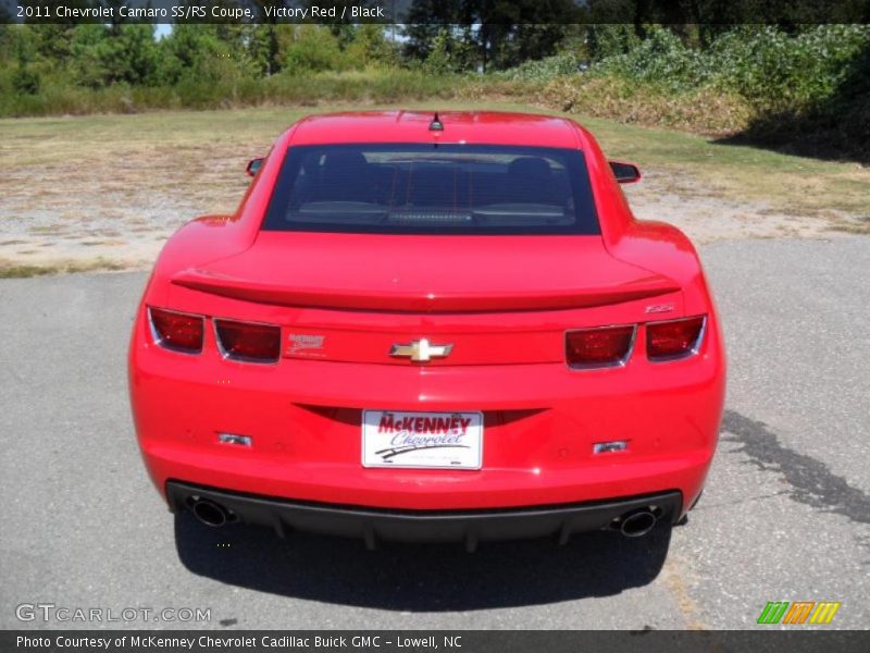 Victory Red / Black 2011 Chevrolet Camaro SS/RS Coupe