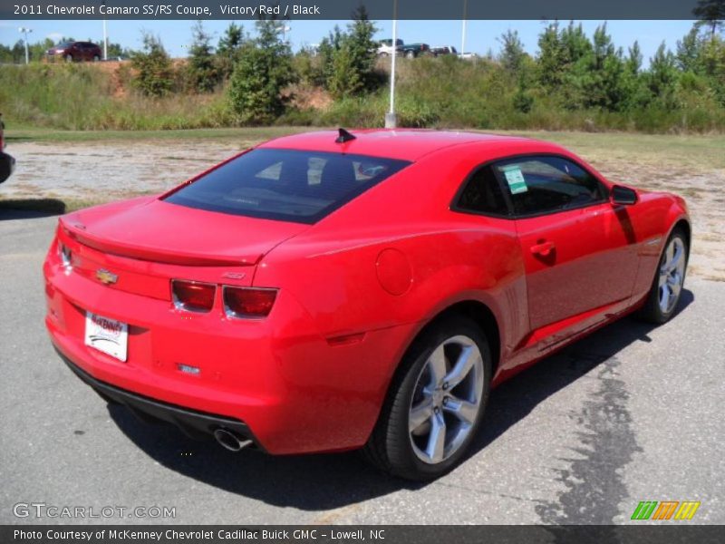 Victory Red / Black 2011 Chevrolet Camaro SS/RS Coupe