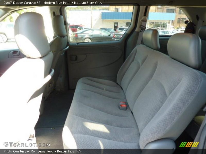 Modern Blue Pearl / Medium Slate Gray 2007 Dodge Caravan SE