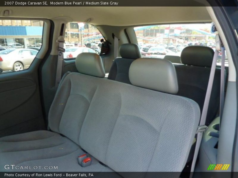 Modern Blue Pearl / Medium Slate Gray 2007 Dodge Caravan SE