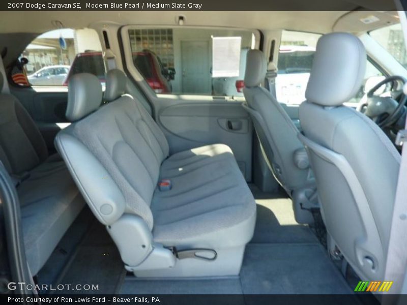 Modern Blue Pearl / Medium Slate Gray 2007 Dodge Caravan SE