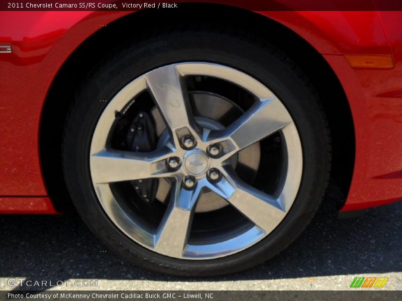 Victory Red / Black 2011 Chevrolet Camaro SS/RS Coupe