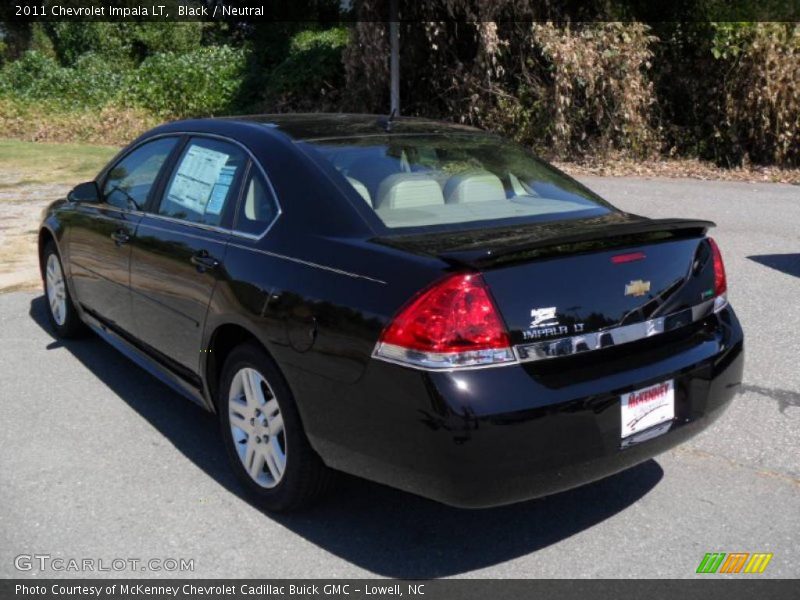 Black / Neutral 2011 Chevrolet Impala LT