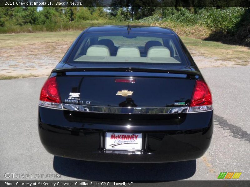 Black / Neutral 2011 Chevrolet Impala LT