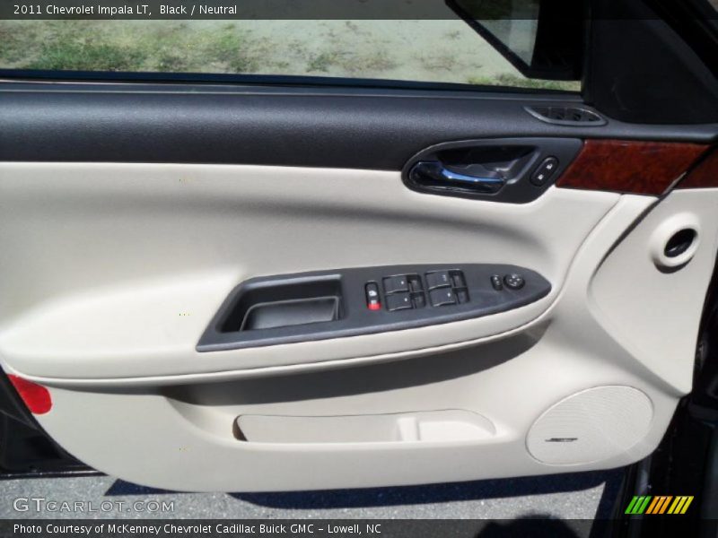Black / Neutral 2011 Chevrolet Impala LT