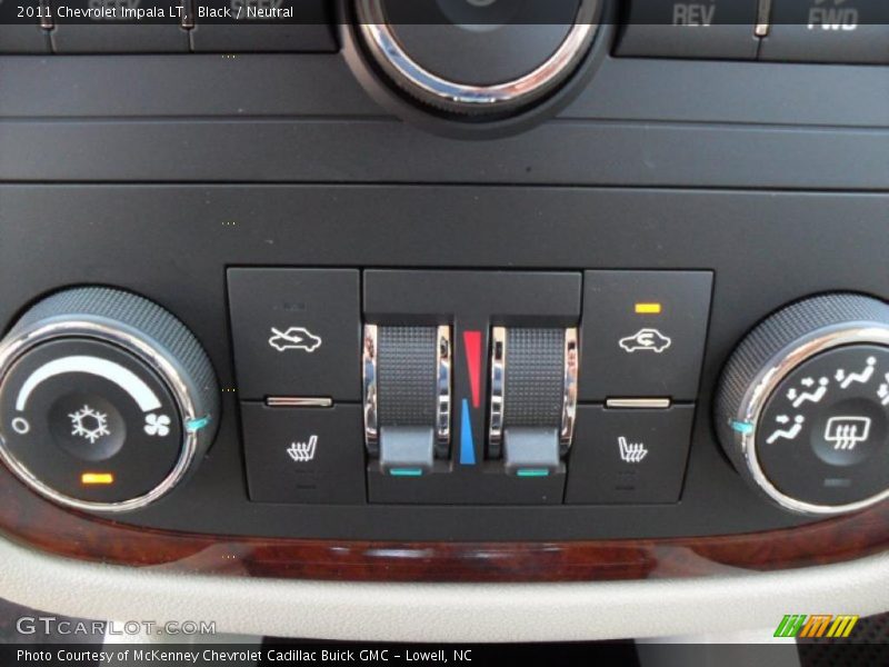 Black / Neutral 2011 Chevrolet Impala LT