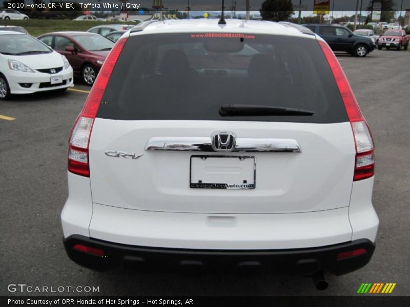 Taffeta White / Gray 2010 Honda CR-V EX