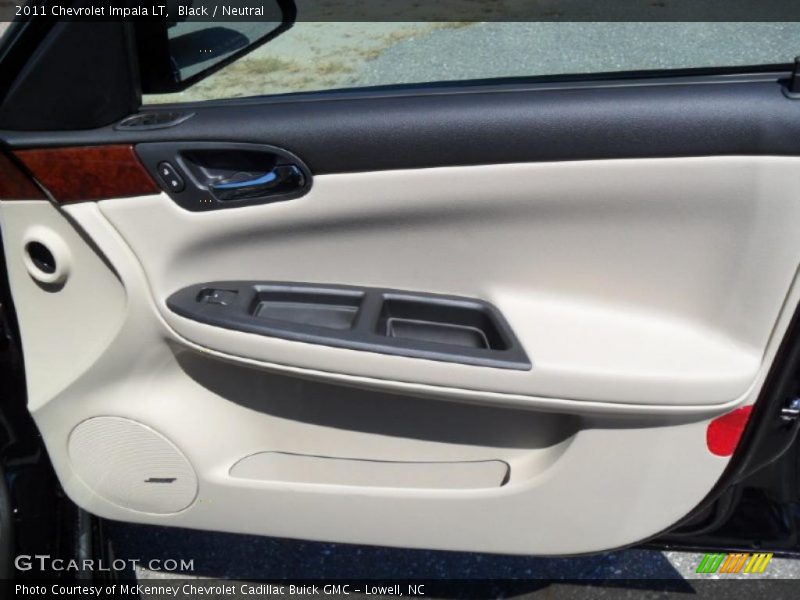 Black / Neutral 2011 Chevrolet Impala LT