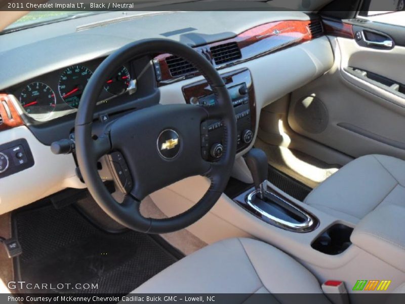 Black / Neutral 2011 Chevrolet Impala LT