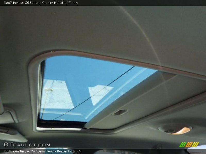 Granite Metallic / Ebony 2007 Pontiac G6 Sedan