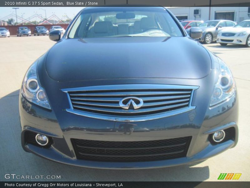 Blue Slate / Stone 2010 Infiniti G 37 S Sport Sedan