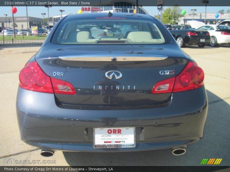 Blue Slate / Stone 2010 Infiniti G 37 S Sport Sedan
