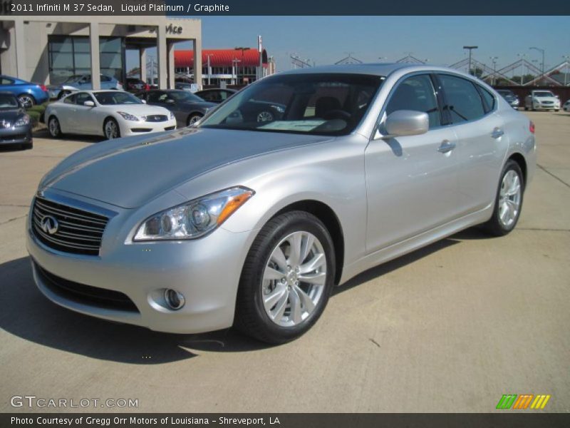 Liquid Platinum / Graphite 2011 Infiniti M 37 Sedan