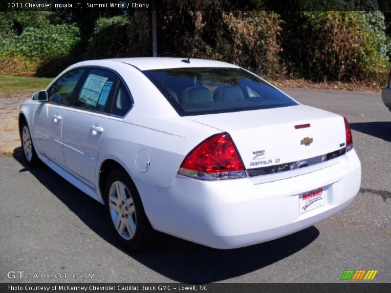Summit White / Ebony 2011 Chevrolet Impala LT