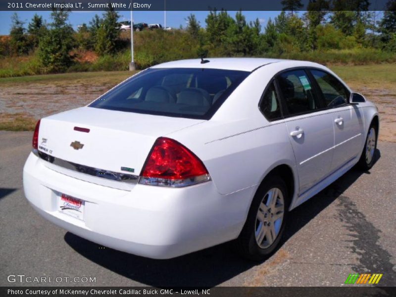 Summit White / Ebony 2011 Chevrolet Impala LT