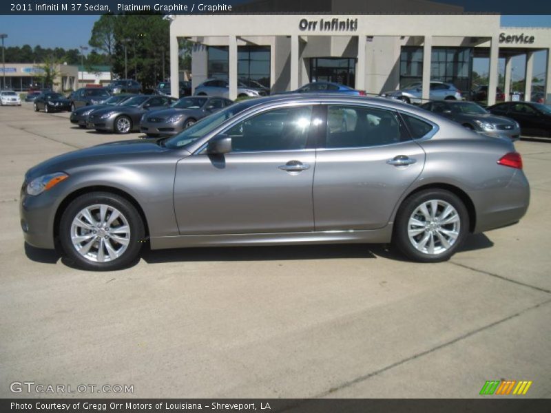 Platinum Graphite / Graphite 2011 Infiniti M 37 Sedan