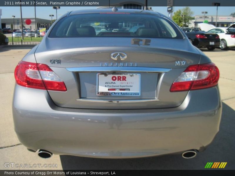 Platinum Graphite / Graphite 2011 Infiniti M 37 Sedan