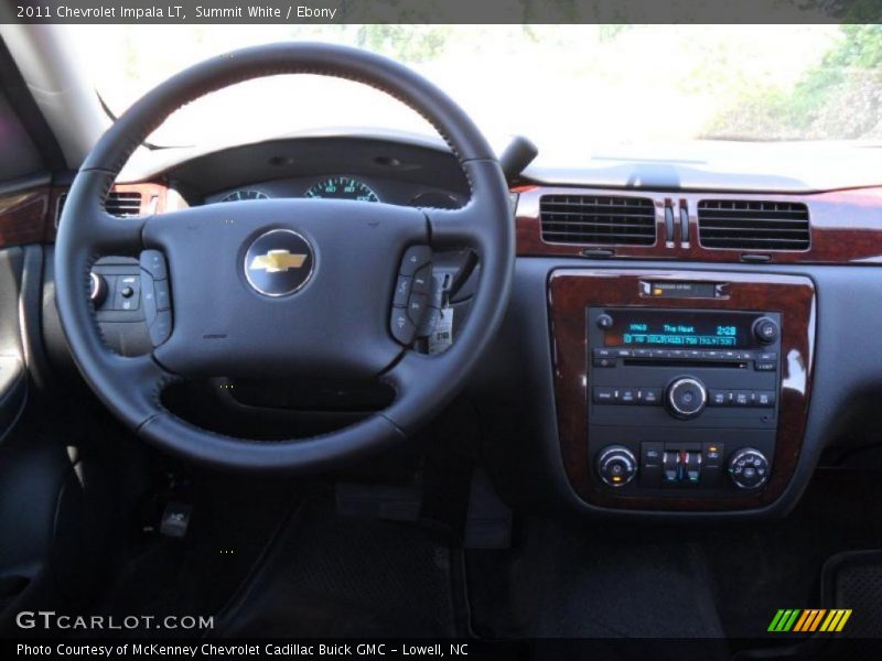 Summit White / Ebony 2011 Chevrolet Impala LT