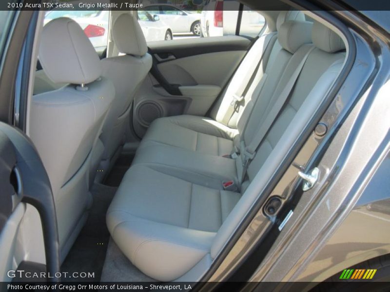 Grigio Metallic / Taupe 2010 Acura TSX Sedan