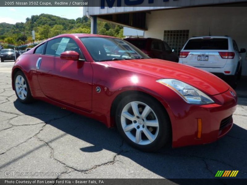 Redline / Charcoal 2005 Nissan 350Z Coupe