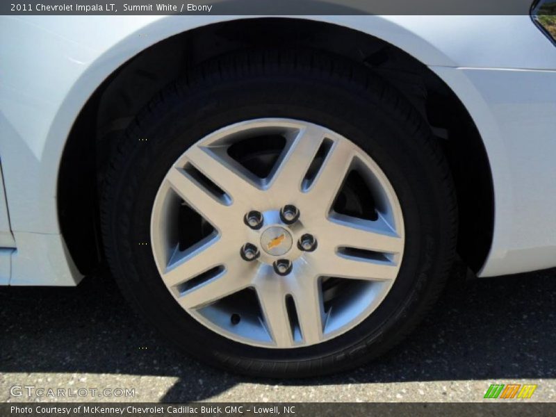 Summit White / Ebony 2011 Chevrolet Impala LT