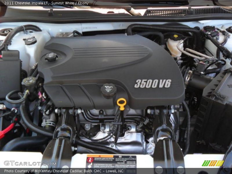 Summit White / Ebony 2011 Chevrolet Impala LT