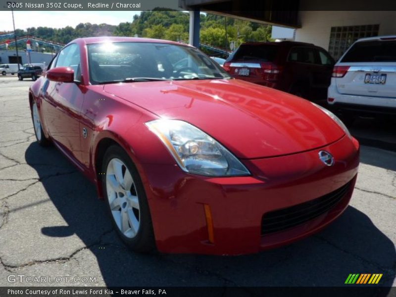 Redline / Charcoal 2005 Nissan 350Z Coupe