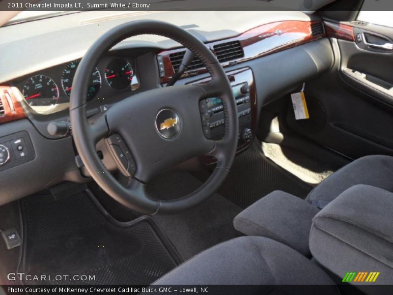 Summit White / Ebony 2011 Chevrolet Impala LT