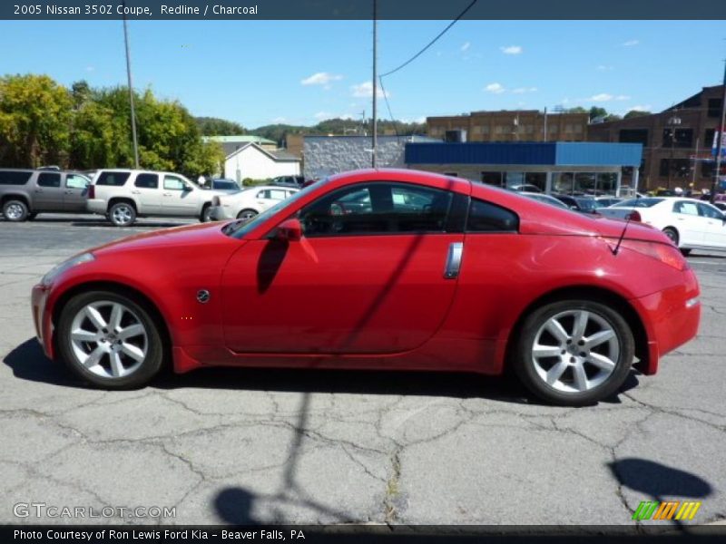 Redline / Charcoal 2005 Nissan 350Z Coupe