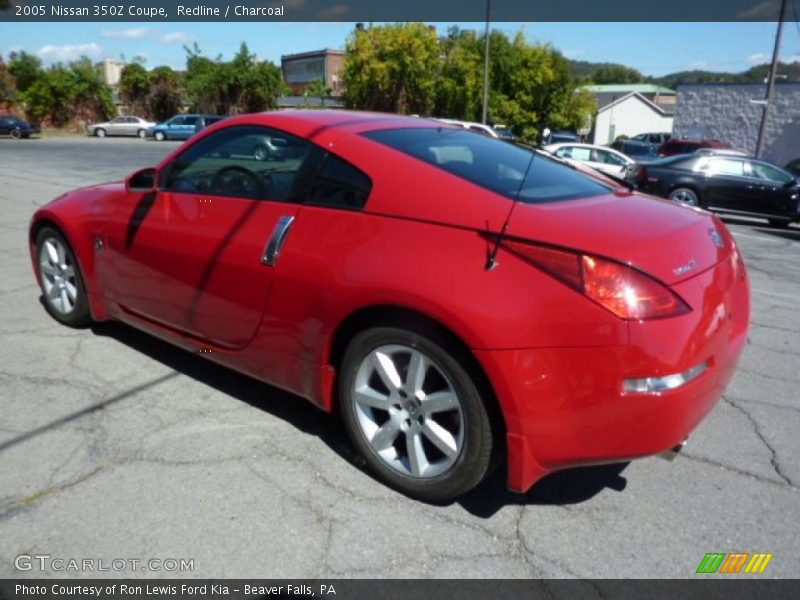 Redline / Charcoal 2005 Nissan 350Z Coupe