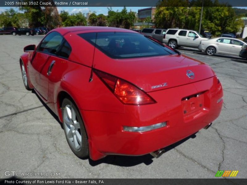Redline / Charcoal 2005 Nissan 350Z Coupe